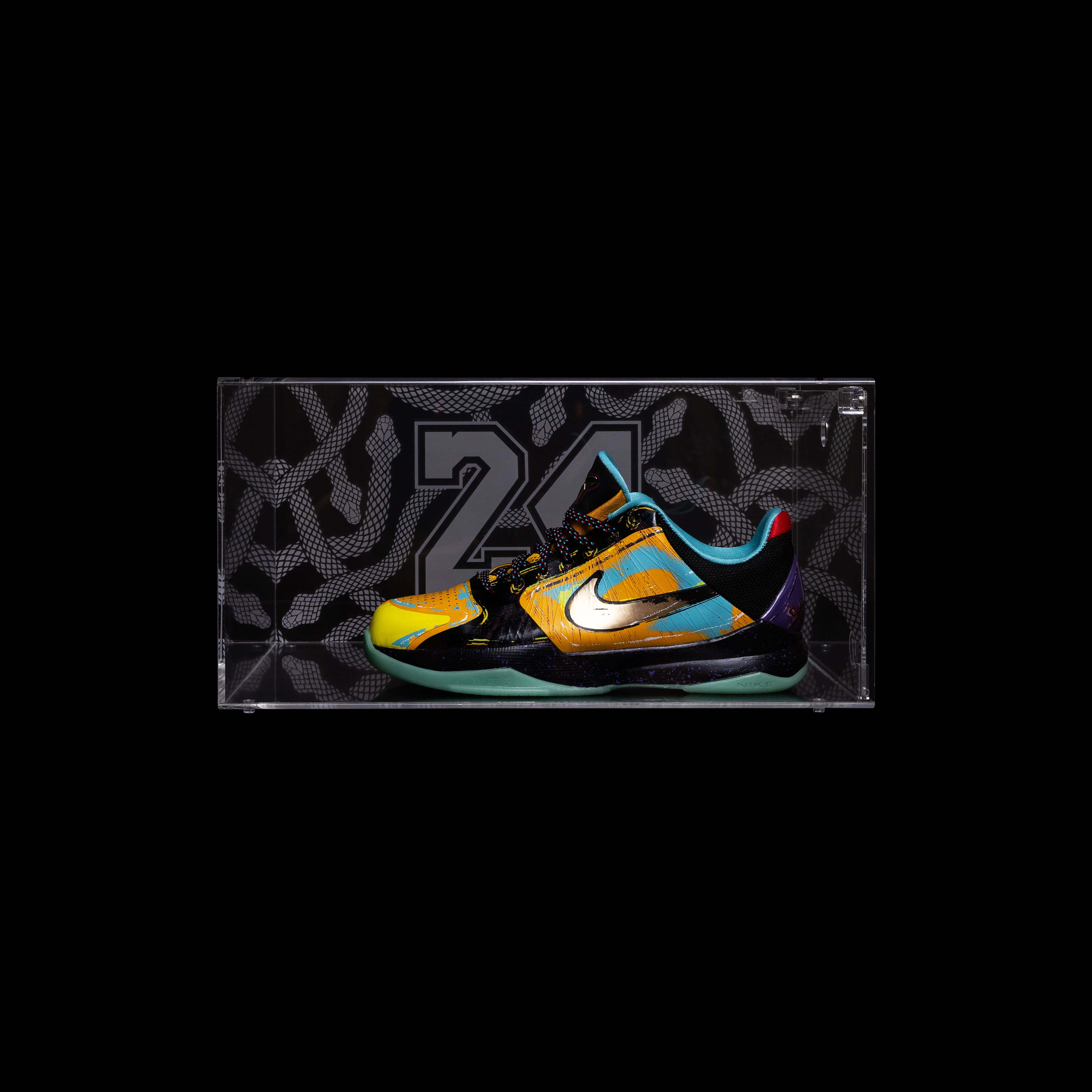 Looksee Designs - Kobe Bryant - Mamba Day 2023 - Premium Acrylic Display Cases - Shoe Organizer - Modern Decor