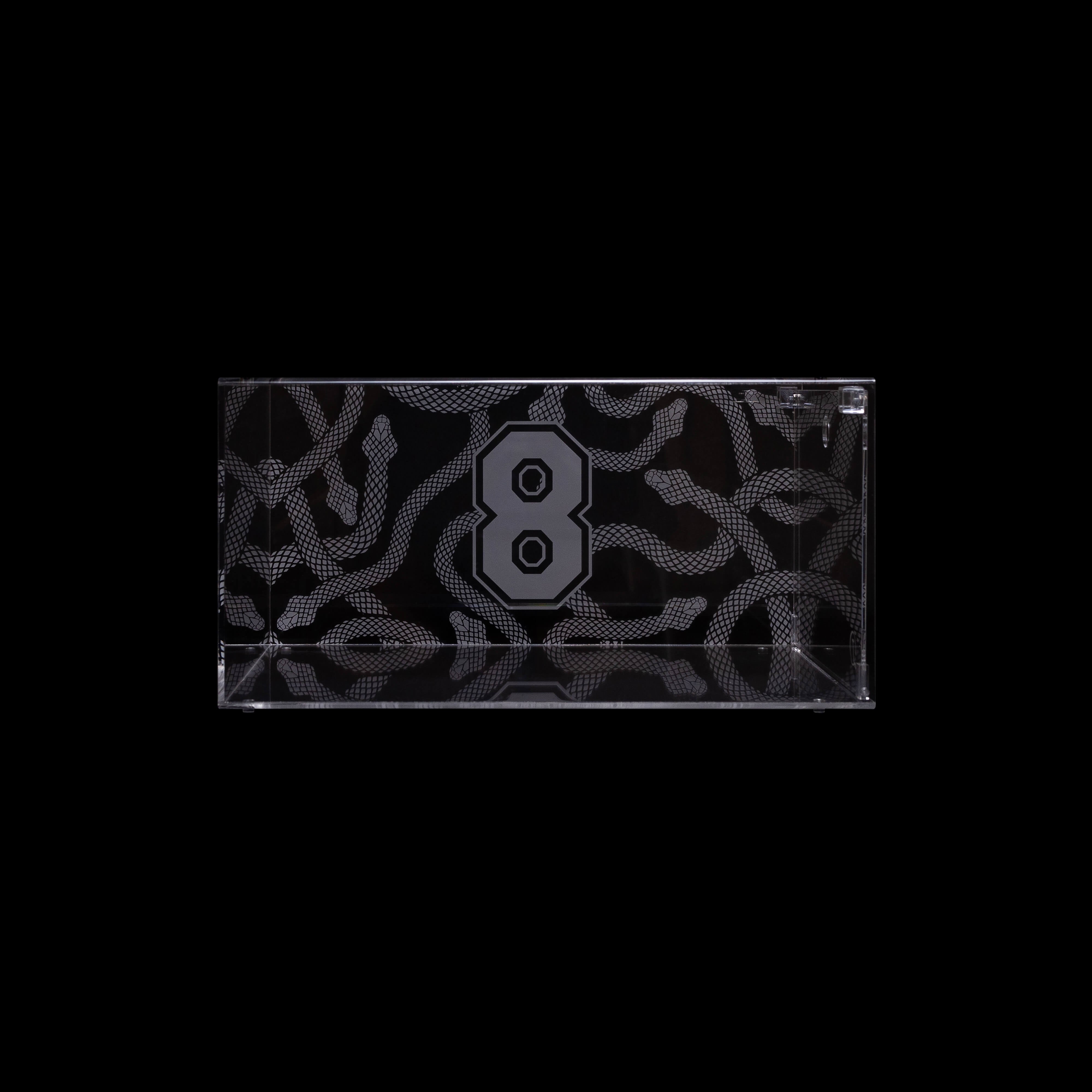 Looksee Designs - Kobe Bryant - Mamba Day 2023 - Premium Acrylic Display Cases - Shoe Organizer - Modern Decor