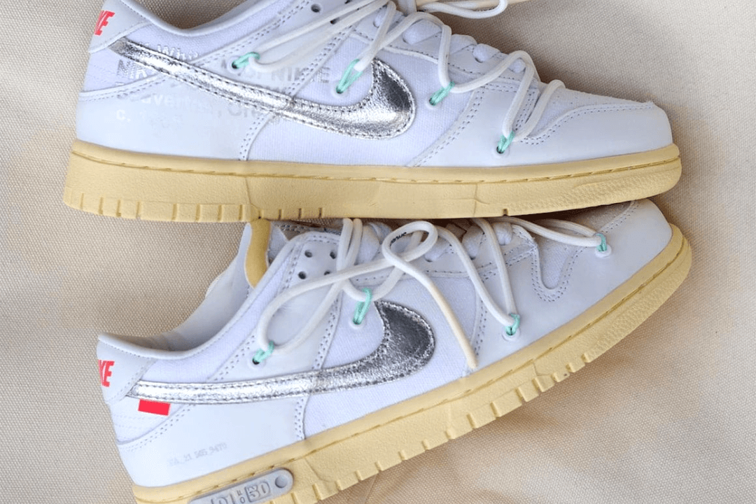 Off-White™ Nike Dunk Low THE 50 01 of 50 u0026 50 of 50 Release