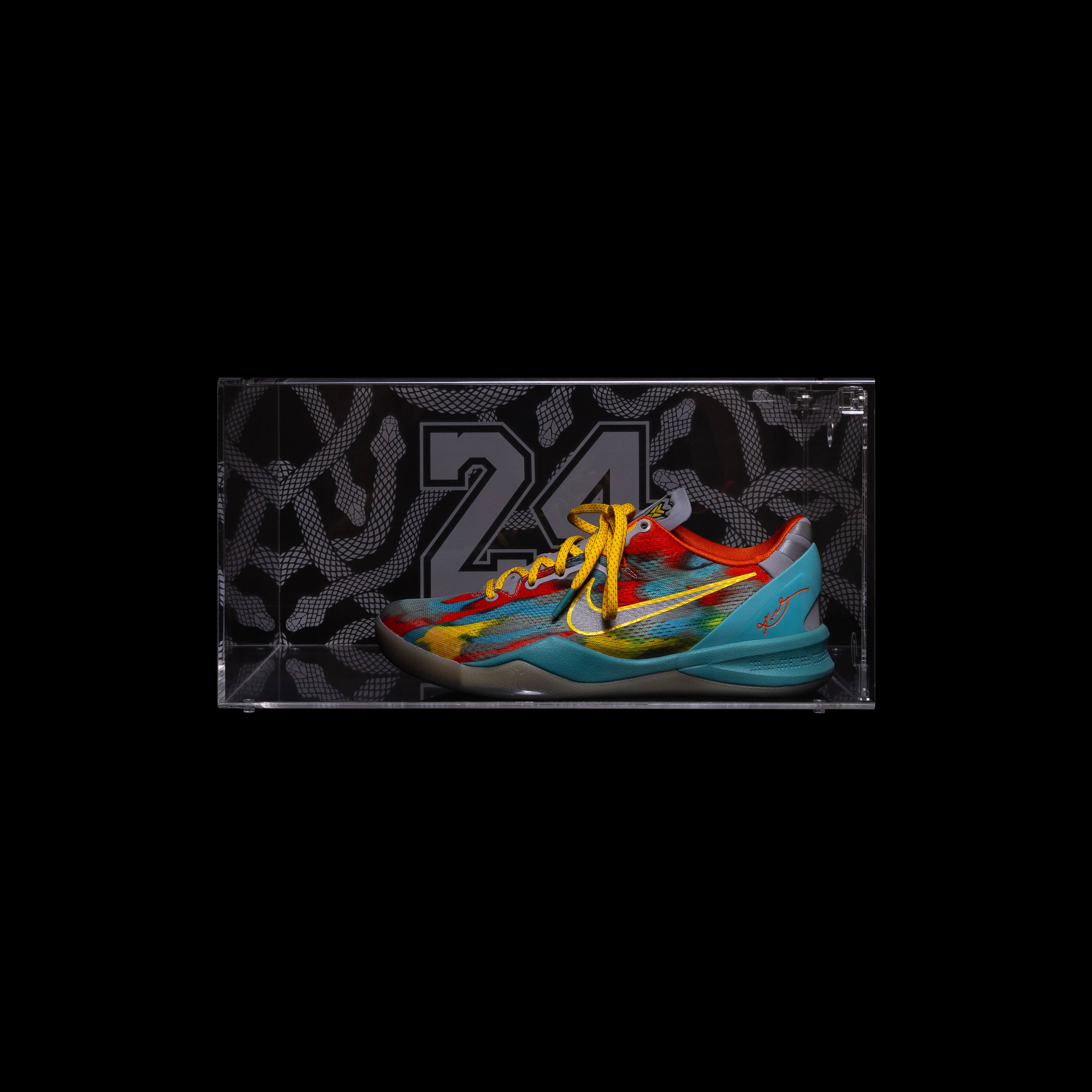 Looksee Designs - Kobe Bryant - Mamba Day 2023 - Premium Acrylic Display Cases - Shoe Organizer - Modern Decor