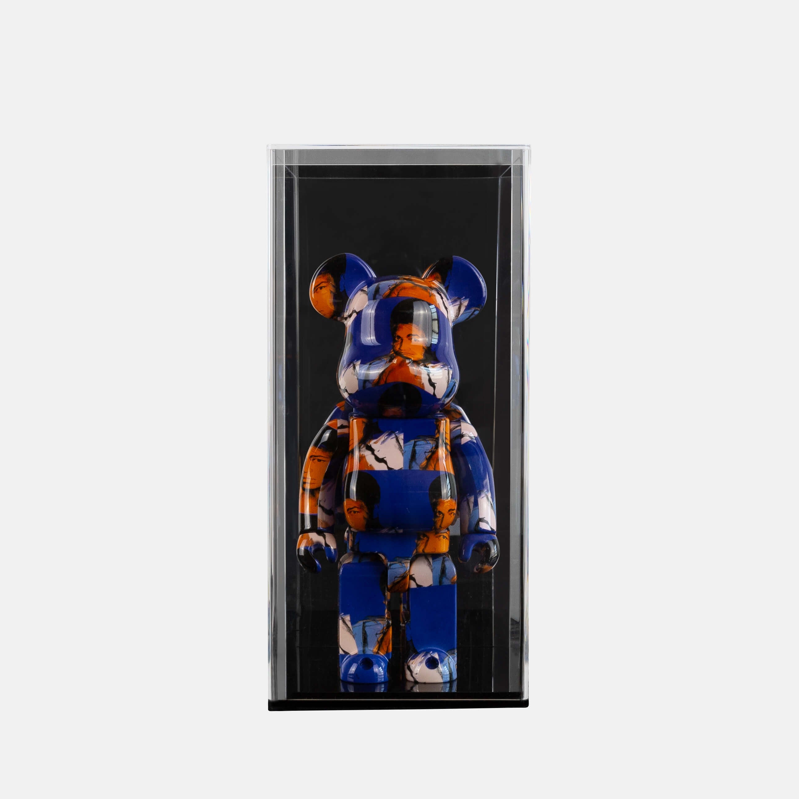 Looksee Designs - Le Jouet Figure Display Case - Bear Brick Display - Toy Figure Display - Kaws Figure