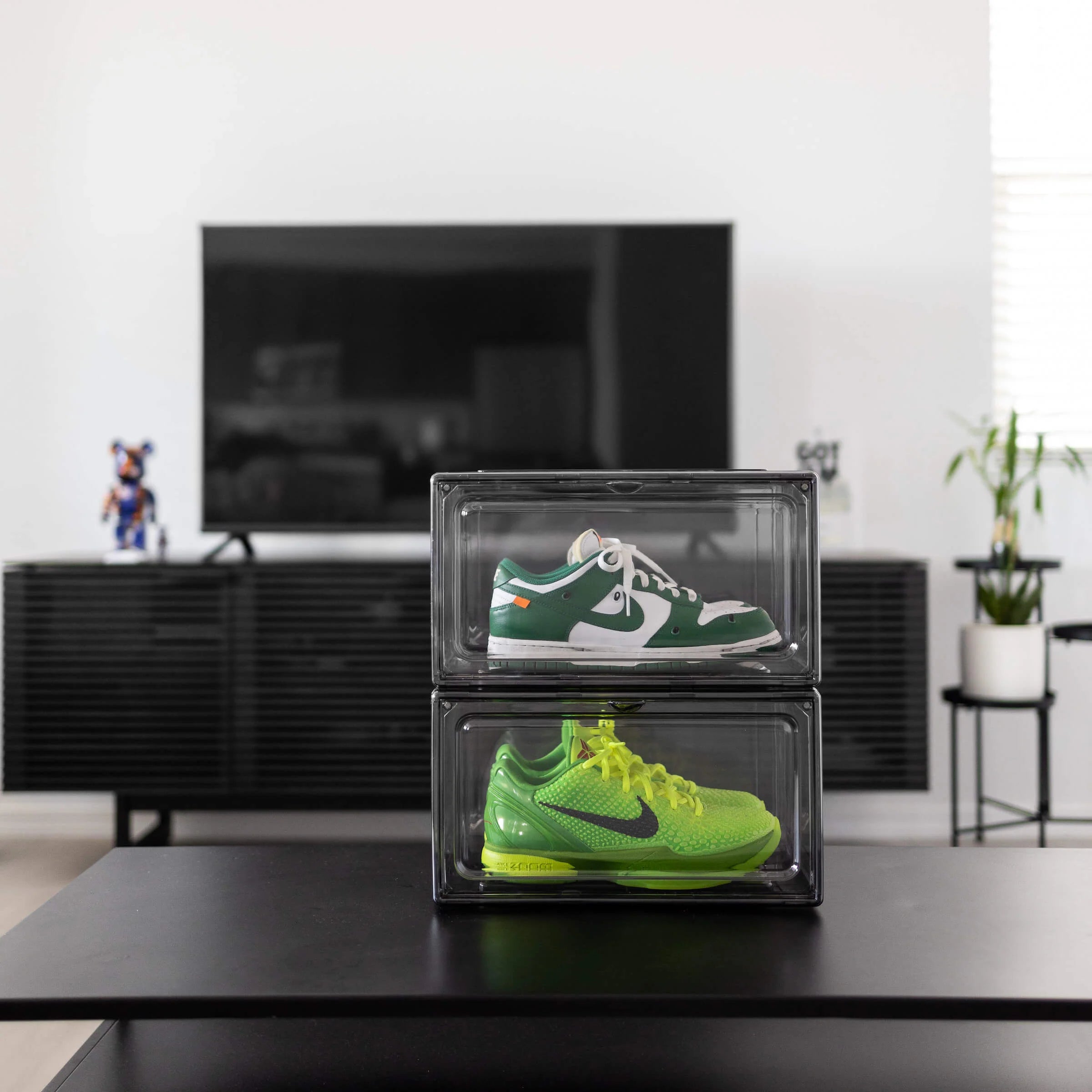 Looksee Designs - Buildable Acrylic Shoe Display Cases - Shoe storage - Shoe Boxes - Shoe Box Storage